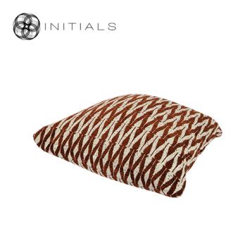 Cushion Cabin Fiore Cinnamon Brown