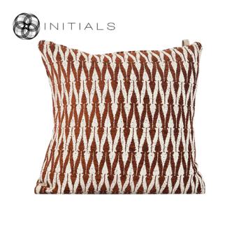 Cushion Cabin Fiore Cinnamon Brown