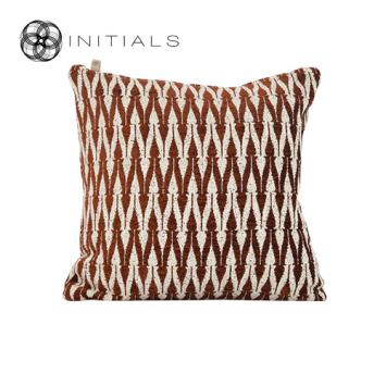 Cushion Cabin Fiore Cinnamon Brown