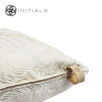 Cushion Javan Champagne White