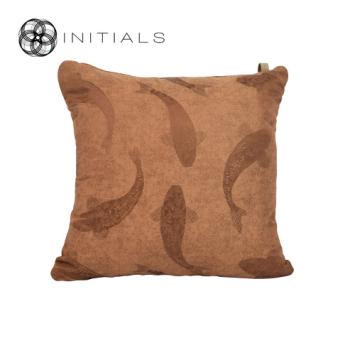 Cushion Studio Bekko Amber Brown