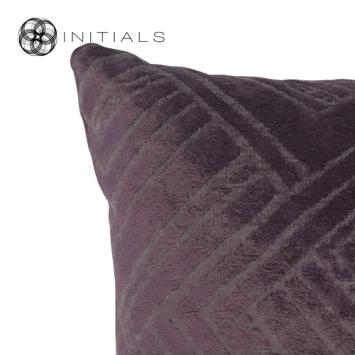 Cushion Lodge Sataria Aubergine Purple