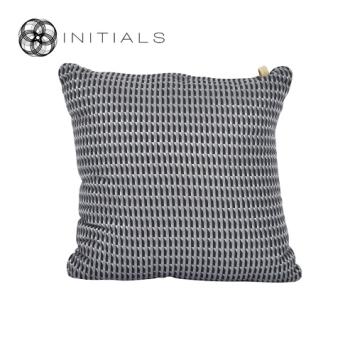 Cushion Lodge Stamp Steel Grey