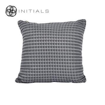 Cushion Lodge Stamp Steel Grey