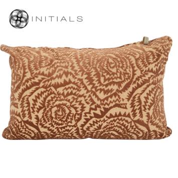 Cushion Cabin Jagged Amber Brown