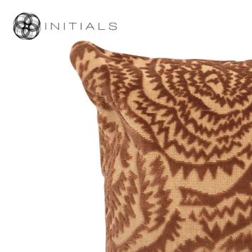 Cushion Cabin Jagged Amber Brown