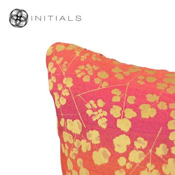 Cushion Lodge Fieldflower Sunblaze Orange