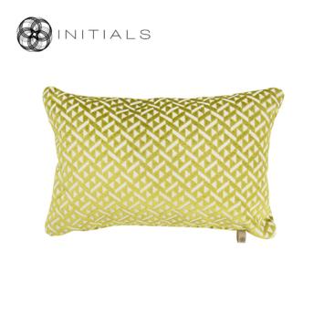 Cushion Lodge Tangram Lime Green