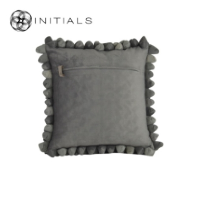 Cushion Cover Penthouse Pebble Ash Grey