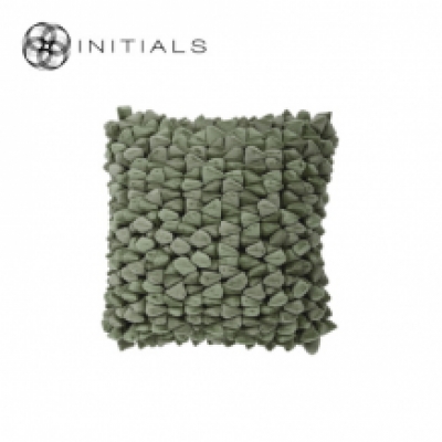 Cushion Cover Penthouse Pebble Olive Green