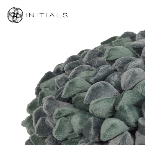 Cushion Ball Penthouse Pebble Olive Green