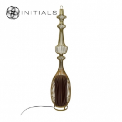 Floor Lamp Tear Iron Wire Gold