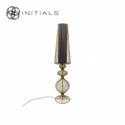 Floor Lamp Moire Classic Iron Wire Gold