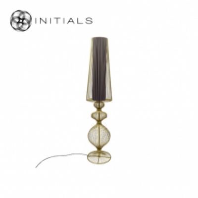 Floor Lamp Moire Classic Iron Wire Gold