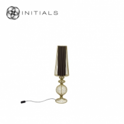 Floor Lamp Moire Classic Iron Wire Gold