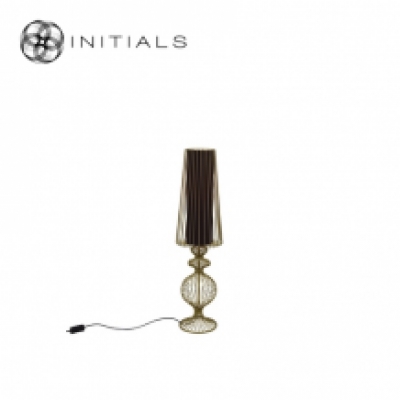 Floor Lamp Moire Classic Iron Wire Gold