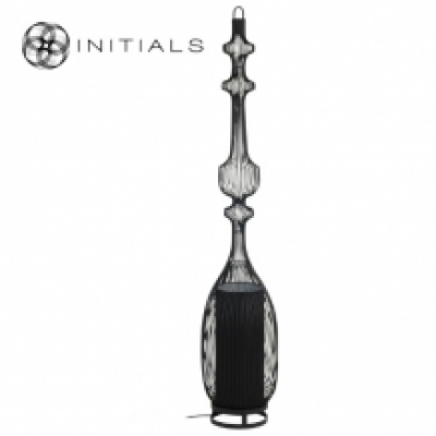 Floor Lamp Tear Iron Wire Black