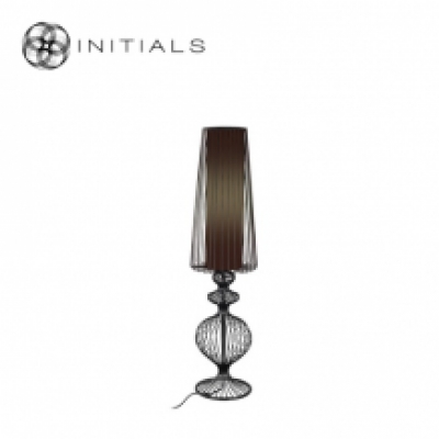 Floor Lamp Moire Classic Iron Wire Black