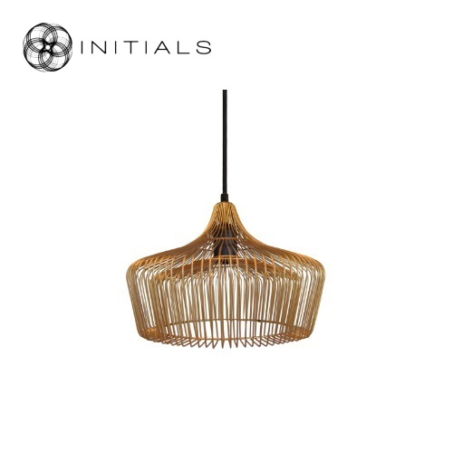 Hanging Lamp Small Moire Factory Iron Wire Gold