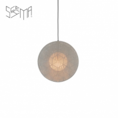 Hanging Lamp Gamboa Hush-Hush Iron Wire Star White/Light Grey