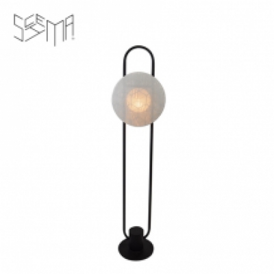 Floor Lamp Hush-Hush Iron Wire Star White/Light Grey