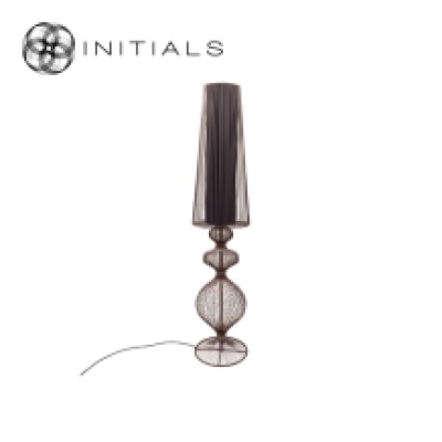 Floor Lamp Classic Iron Wire Metallic Brown
