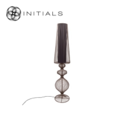 Floor Lamp Classic Iron Wire Metallic Brown