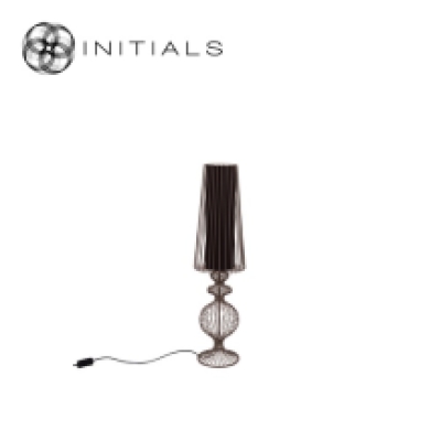 Floor Lamp Classic Iron Wire Metallic Brown