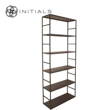 Cabinet 6 Skyscraper Raw Iron Metallic Brown