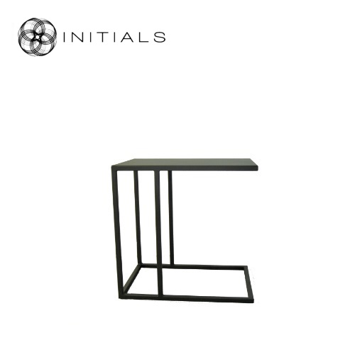 Bench Table Metro Raw Iron Black Rectangular