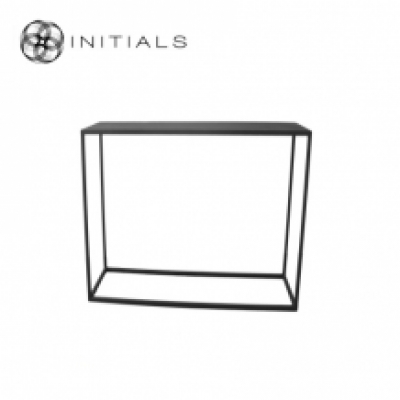 Side Table Broadway Raw Iron Black