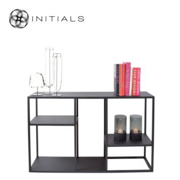 Storage Table Broadway Play Raw Iron Black