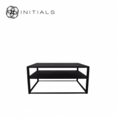 Storage Table Metro 2 Raw Iron Black