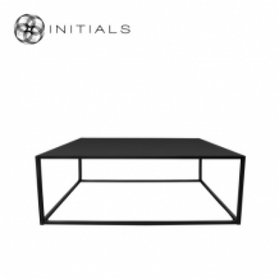 Coffee Table Metro Raw Iron Black