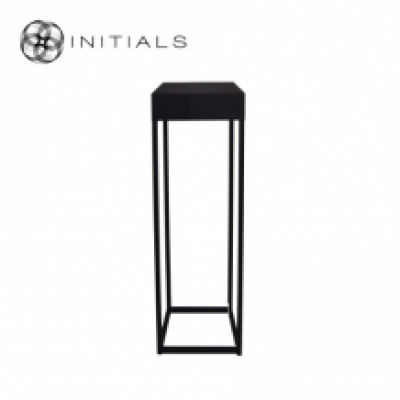 Side Table Boulevard Raw Iron Black