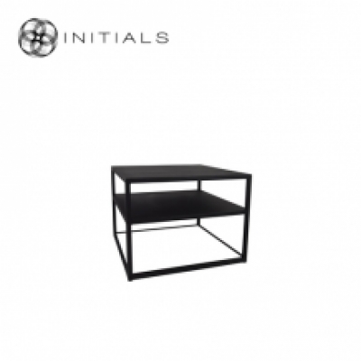 Storage Table Metro 2 Raw Iron Black