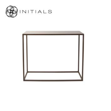 Side Table Broadway Raw Iron Metallic Brown