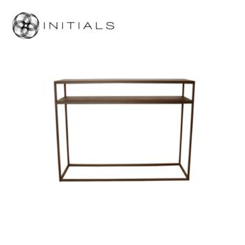 Storage Table Broadway 2 Raw Iron Metallic Brown