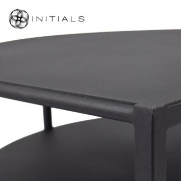 Combi Table Metro 2 Raw Iron Black