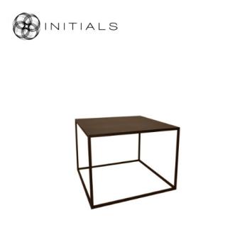 Coffee Table Metro Raw Iron Metallic Brown