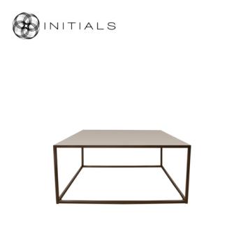 Coffee Table Metro Raw Iron Metallic Brown