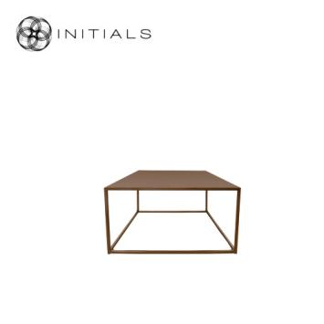 Coffee Table Metro Raw Iron Metallic Brown