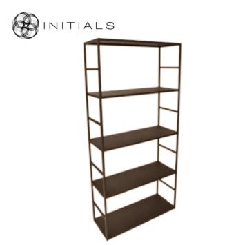 Cabinet 5 Skyscraper Raw Iron Metallic Brown