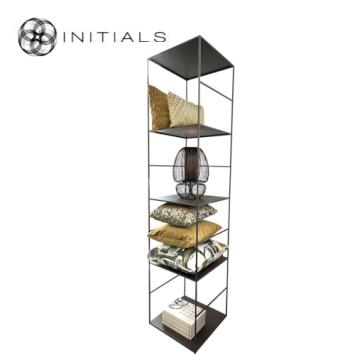Cabinet Cushions Metal Metallic Brown