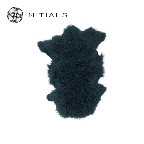 Carpet Ranch Sheepskin Ink Blue
