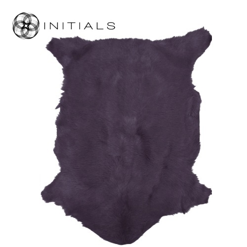 Carpet Goatskin Grape Purple