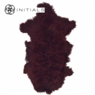 Carpet Ranch Sheepskin Wine Bordeaux