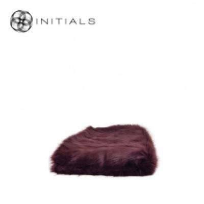 Plaid Kenia Wine Bordeaux