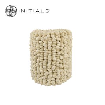 Poof Pebble Moon White Cylinder