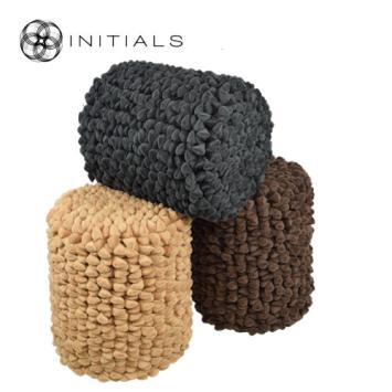 Poof Pebble Saffron Gold Cylinder